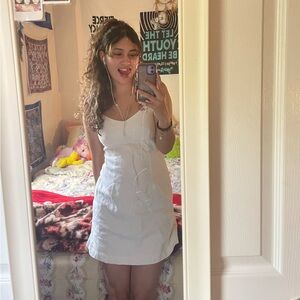 J. Crew White Mini Dress